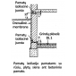 Foundation insulation membrane Fortex PAM 0.365 m x 50 m
