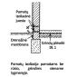 Foundation insulation membrane Fortex PAM 0.365 m x 50 m